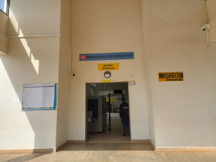 Washroom is available at Namanga