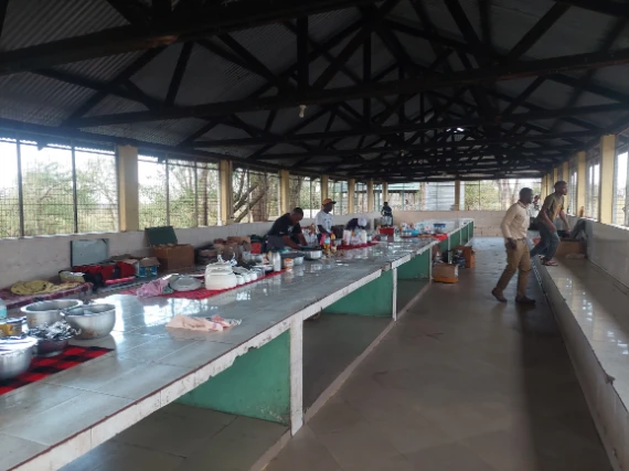 Campsite kitchen Tanzania Safari
