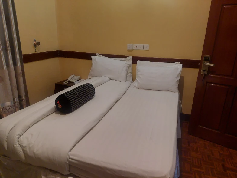 Comfortable bed Arusha hotel