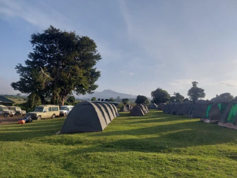 Simba campsite Ngorongoro Safari