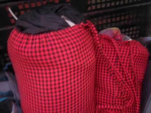 Sleep beds provided by tour operator