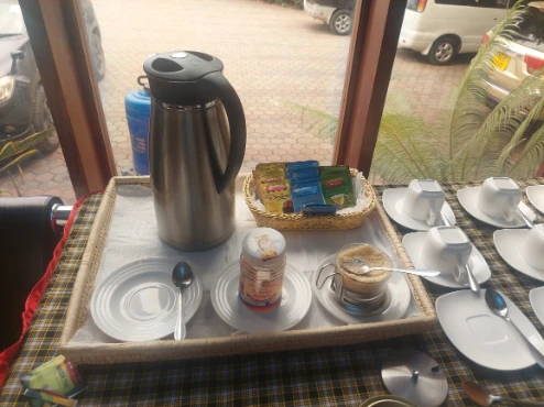 Tea and coffee session at Arusha Hotel