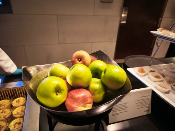 Apples in Al Maha Lounge