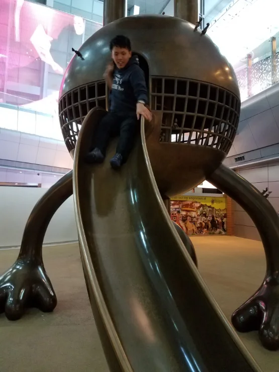 Doha Airport Slide