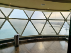 First floor of Kuwait Sphere viewing floor