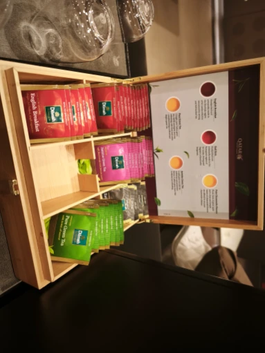 Limited options of tea AL MAHA Lounge