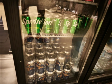 Soft drinks in AL Maha Lounge