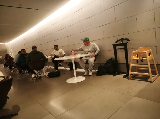 Tables in AL MAHA Lounge