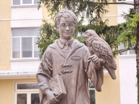 A Harry Porter Statue in Tiraspol