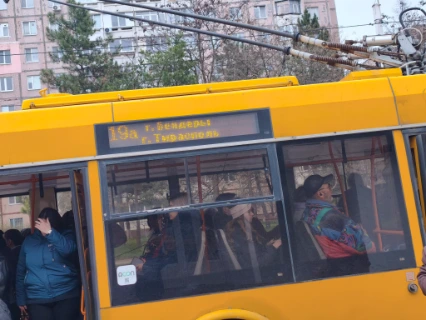 Public bus in Transistria