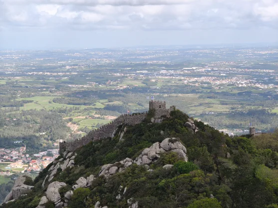 Castle of the Moors from the Pena Palace