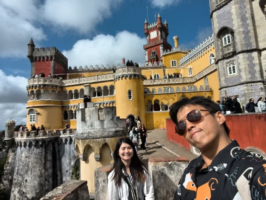 Once of best place to selfie in Pena Palace